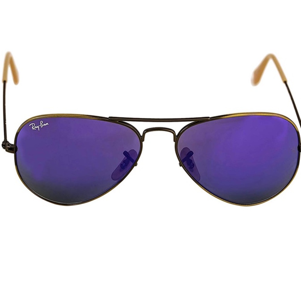 Ray-Ban Violet & Bronze Aviators
